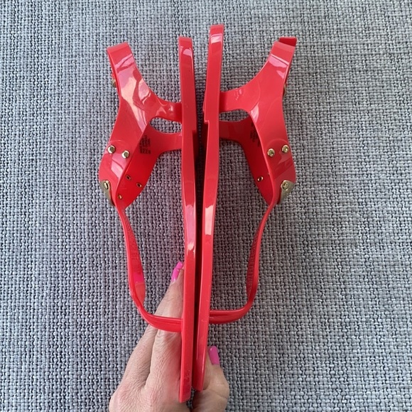 Michael Kors Red Sandals - Picture 6 of 8